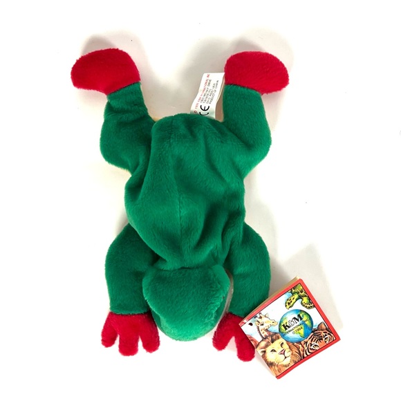 K&M Toys Vintage Km International Inc 994 Red Eye Tree Frog Stuff